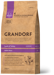 Grandorf Maxi Lamb & Turkey- Сухой корм для собак крупных пород, с ягненком и индейкой