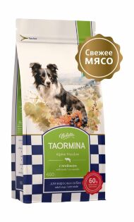 Taormina Alpine Meadow - Беззерновой сухой корм для взрослых собак, с ягненком, ягодами и овощами