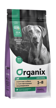Organix Adult Dog Turkey - Сухой корм для взрослых Собак с Индейкой