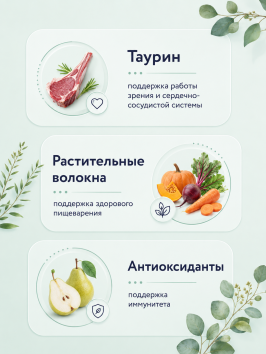 Florida - Сухой корм для взрослых собак средних пород с ягненком и грушей