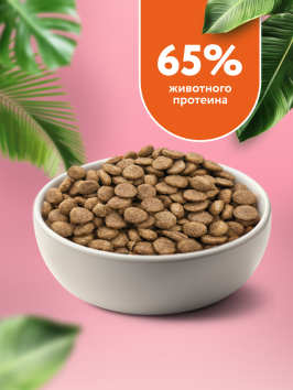 Florida - Сухой корм для котят с индейкой и клюквой