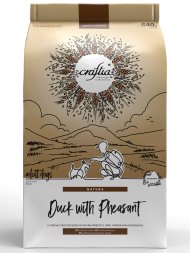 Craftia Natura - Сухой корм для взрослых собак, миниатюрных и мелких пород, из Утки с Фазаном