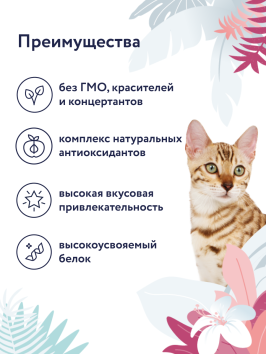 Florida Preventive Line Hepatic - Сухой корм для кошек, при заболеваниях печени (Профилактика)