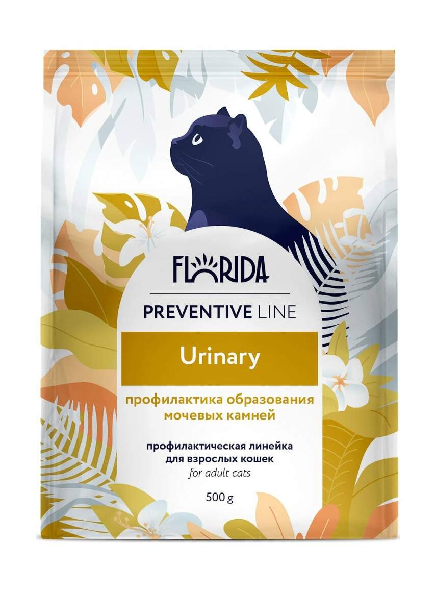 Florida Preventive Line Urinary - Сухой корм для кошек, профилактика МКБ  купить в зоомагазине «PetXP»