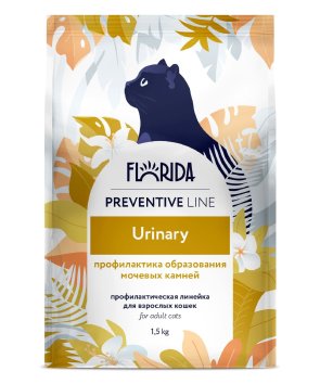 Florida Preventive Line Urinary - Сухой корм для кошек, профилактика МКБ