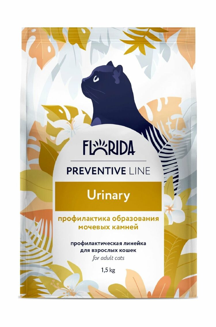 Florida Preventive Line Urinary - Сухой корм для кошек, профилактика МКБ  купить в зоомагазине «PetXP»