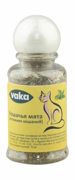 57964.580 VAKA - Koshachya myata, 35 ml kypit v zoomagazine «PetXP» VAKA - Кошачья мята, 35 мл